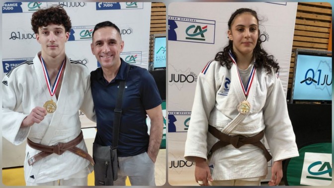 Image de l'actu '2 CADETS RIORGEOIS AU CHT DE FRANCE 1ÈRE DIVISION'