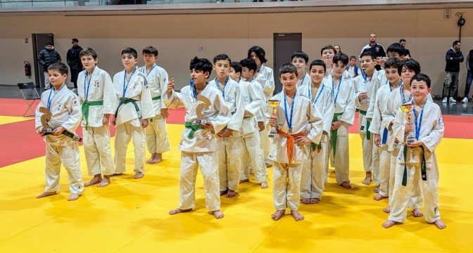 Image de l'actu 'L'ÉQUIPE DES DOJOS RIORGES-CHARLIEU (AJLOIRE I) VICE-CHAMPIONNE DE LA LOIRE'