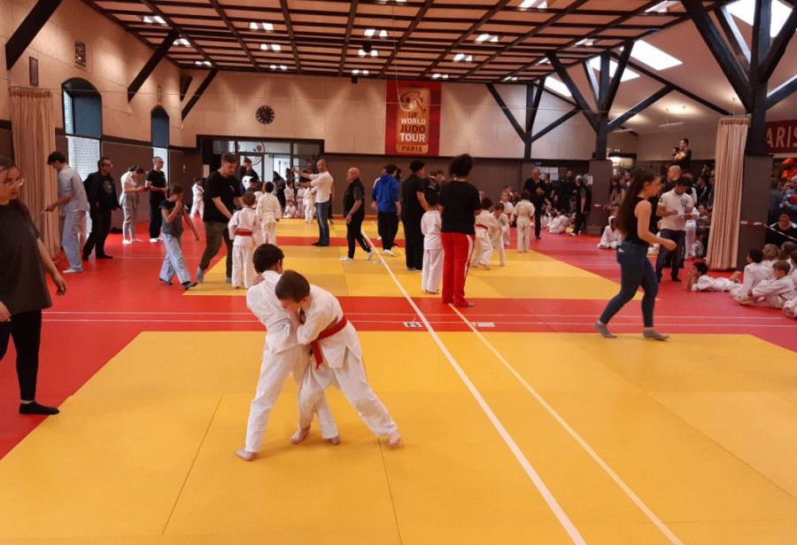 35 JUDOKAS RIORGEOIS AU TOURNOI INTERCLUBS DU COTEAU